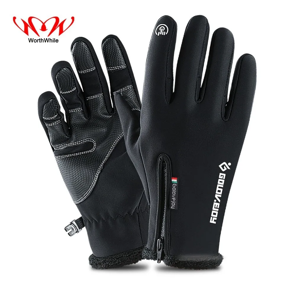 WorthWhile 2018 Winter Cycling Bicycle Gloves Touchscreen Fullfinger Waterproof Outdoor Skiing Bike Motorcycle Riding Equipment
WorthWhile 2018 Winter Cycling Bicycle Gloves Touchscreen Fullfinger Waterproof Outdoor Skiing Bike Motorcycle Riding Equipment