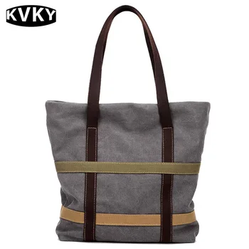 KVKY 2017 New Fashion Female Canvas Beach Handbag Bag Casual Tote Women Canvas Handbag Daily Use Single Shoulder Shopping Bags
KVKY 2017 New Fashion Female Canvas Beach Handbag Bag Casual Tote Women Canvas Handbag Daily Use Single Shoulder Shopping Bags