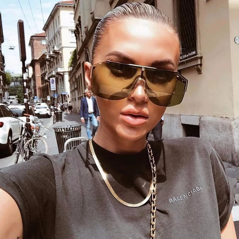 RFOLVE Rimless Sunglasses Women Brand Oversized Sun Glasses UV400 Goggles Gray Brown Lens Square Eyewear Ladies Shades R8771
RFOLVE Rimless Sunglasses Women Brand Oversized Sun Glasses UV400 Goggles Gray Brown Lens Square Eyewear Ladies Shades R8771