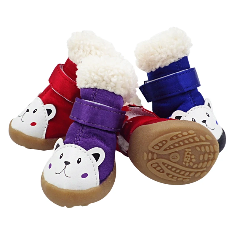 Pet Shoes For Small Dogs And Cats Fashion PU Snow Defence Dog Boots Puppy Warm Shoes Waterproof Deluxe Anti-slip Rubber Sole
Pet Shoes For Small Dogs And Cats Fashion PU Snow Defence Dog Boots Puppy Warm Shoes Waterproof Deluxe Anti-slip Rubber Sole