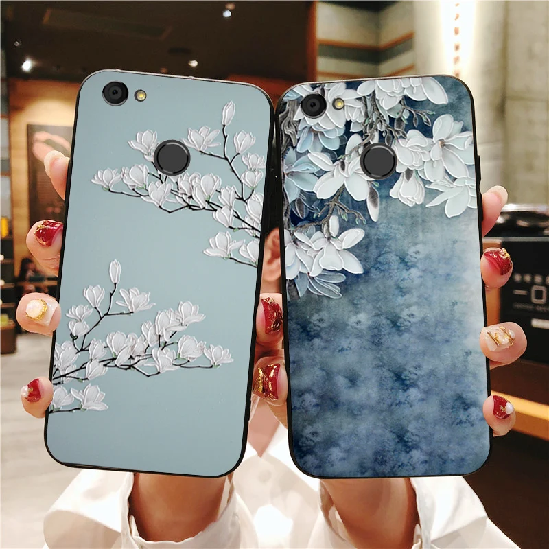 Luxury Soft Silicone Case For ZTE Blade V7 A6 Lite A0622 3D Flower Relief Cloth Cover For ZTE Blade V6 Plus / A2
Luxury Soft Silicone Case For ZTE Blade V7 A6 Lite A0622 3D Flower Relief Cloth Cover For ZTE Blade V6 Plus / A2