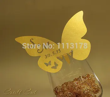 custom wine glass cards table name card Gold butterfly place card. (20+) Personalized wedding escort cards.pc001
custom wine glass cards table name card Gold butterfly place card. (20+) Personalized wedding escort cards.pc001