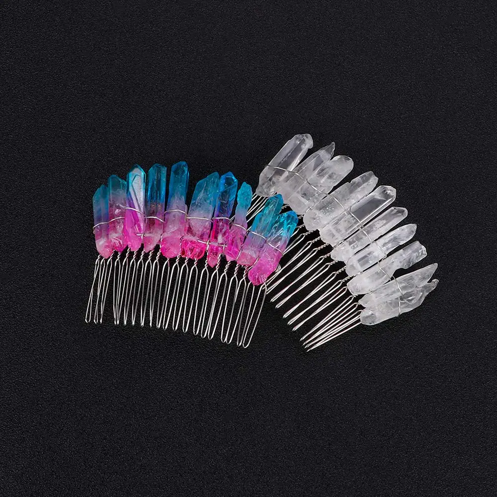 1pc Fashion Women Alloy Natural Stone Crystal Hair Comb Women Ornaments Hair Pins Head Piece Exquisite Accessories tocado novia
1pc Fashion Women Alloy Natural Stone Crystal Hair Comb Women Ornaments Hair Pins Head Piece Exquisite Accessories tocado novia