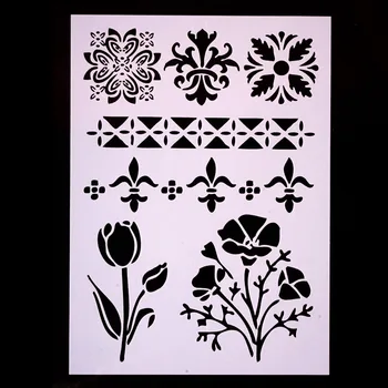 A4 Stencils for Wall Painting DIY Scrapbooking Photo album Paper Card Making Craft Decorative Embossing Template
A4 Stencils for Wall Painting DIY Scrapbooking Photo album Paper Card Making Craft Decorative Embossing Template