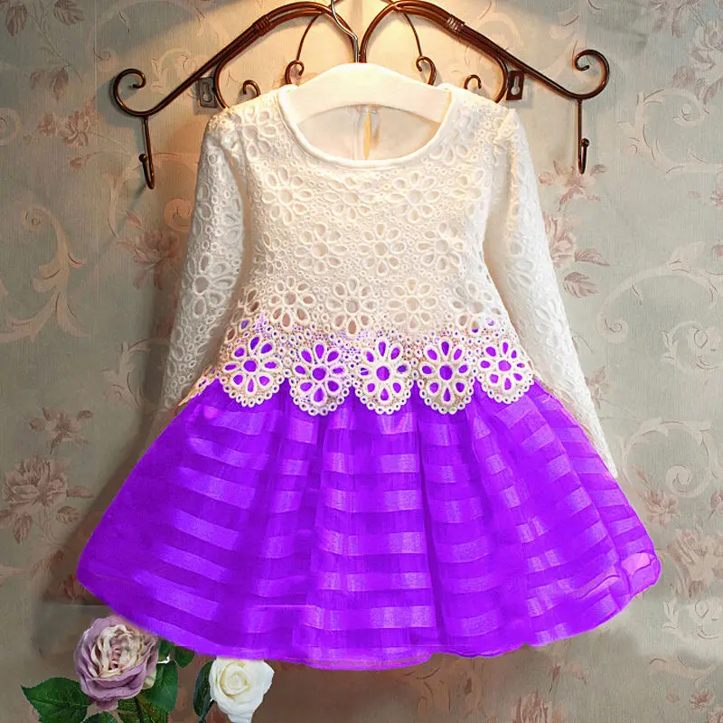 3-8Y Toddler Baby Girls Kids Tutu Crochet Lace Dress Long Sleeve Princess Dress Girls Clothes 3COLORS
3-8Y Toddler Baby Girls Kids Tutu Crochet Lace Dress Long Sleeve Princess Dress Girls Clothes 3COLORS
