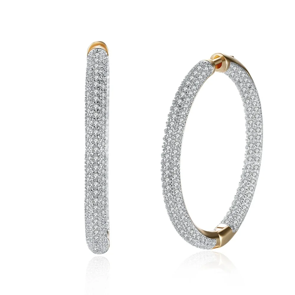 Marcatsa fashion Brand Style Circle full Cubic Zircon Earring Champagne gold Statement Punk Earrings for women girl jewelry gift
Marcatsa fashion Brand Style Circle full Cubic Zircon Earring Champagne gold Statement Punk Earrings for women girl jewelry gift
