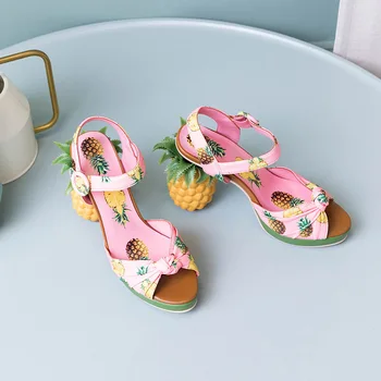 Luxury Platform Sandals Women Pineapple Chunky High Heels Woman Sandals 2019 Pink Summer Shoes Ladies Party Shoes Zapatos Mujer
Luxury Platform Sandals Women Pineapple Chunky High Heels Woman Sandals 2019 Pink Summer Shoes Ladies Party Shoes Zapatos Mujer