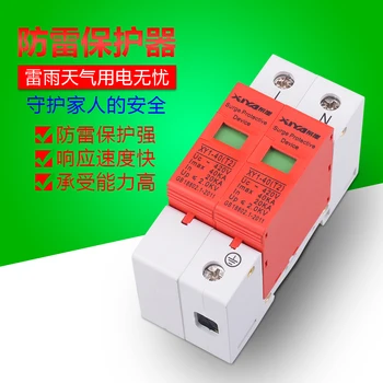 Surge Protector 2P Lightning Protection Device Surge Protector Household Lightning Protection Switch 220V Lightning Arrester
Surge Protector 2P Lightning Protection Device Surge Protector Household Lightning Protection Switch 220V Lightning Arrester