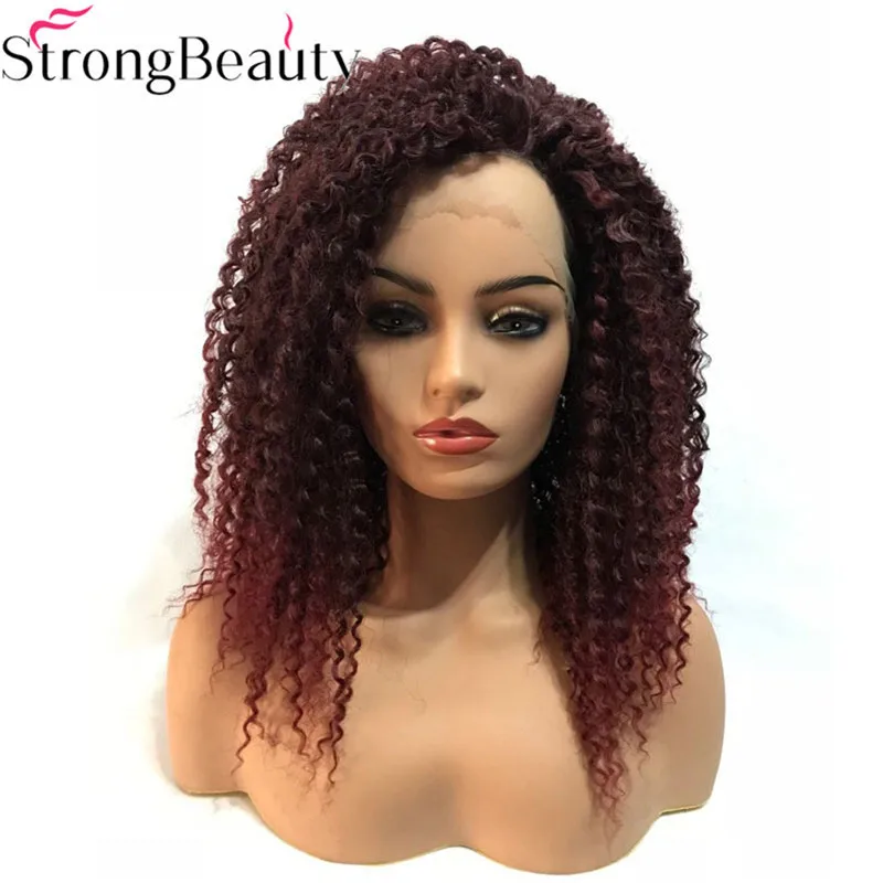 StrongBeauty Long Curly Wine Red Wigs Synthetic Lace Front Wig Heat Resistant Hair
StrongBeauty Long Curly Wine Red Wigs Synthetic Lace Front Wig Heat Resistant Hair