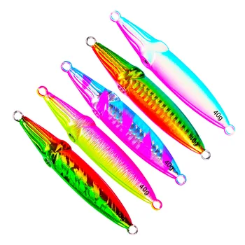 5pcs Mix Color 40g 60g 80g 100g Lead fish metal Jigging fishing lure spoon lure jigs Sea boat fishing artificial Baits
5pcs Mix Color 40g 60g 80g 100g Lead fish metal Jigging fishing lure spoon lure jigs Sea boat fishing artificial Baits