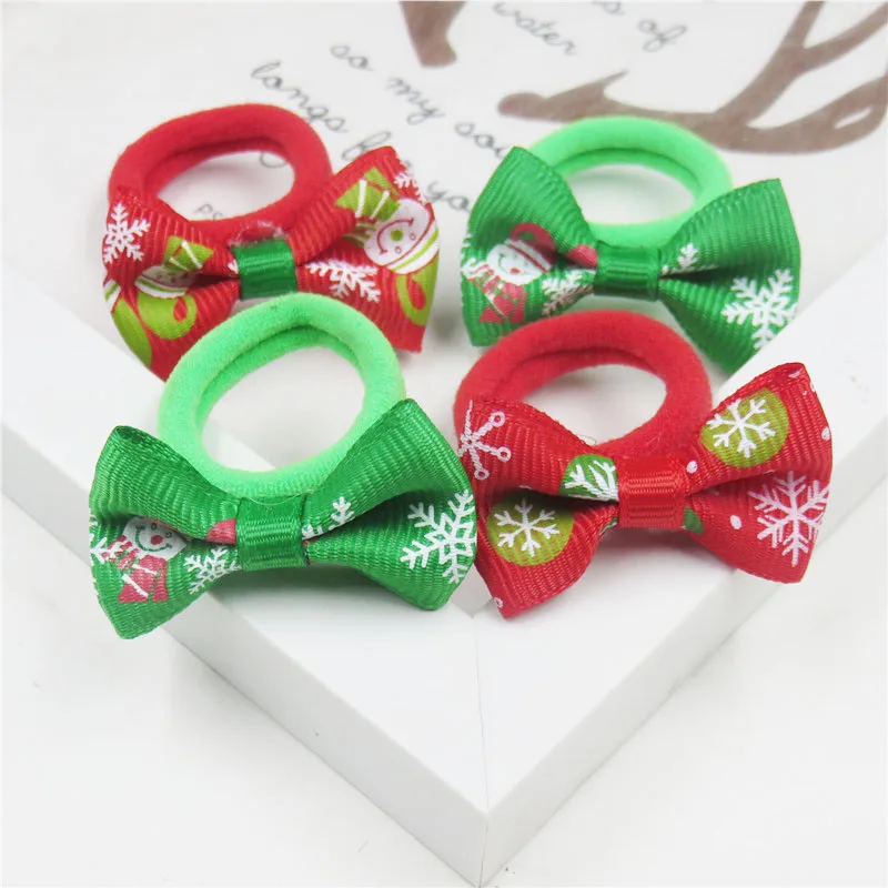 2PCS/LOT Candy Christmas Small Bow Hairpin For Girl Hair Tie Child Elastic Hair Bands Scrunchy Clips Hair Accessories For Kids
2PCS/LOT Candy Christmas Small Bow Hairpin For Girl Hair Tie Child Elastic Hair Bands Scrunchy Clips Hair Accessories For Kids