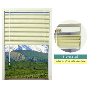 Free Shipping Rope Metal Window Blinds Venetian 25MM Aluminum Blinds With Aluminum Rail Horizontal Fan Blind Lower Open
Free Shipping Rope Metal Window Blinds Venetian 25MM Aluminum Blinds With Aluminum Rail Horizontal Fan Blind Lower Open