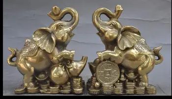 671115657++china brass fengshui wealth money coin Ingot yuanbao Gourd Elephant statue pair
671115657++china brass fengshui wealth money coin Ingot yuanbao Gourd Elephant statue pair