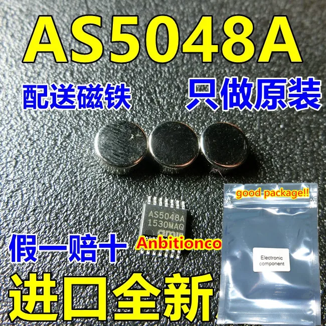 1pcs free shipping 100% new and orginal AS5048A TSSOP14 Magnetic Rotary Encoder 14-bit Angular Position Sensor in stock
1pcs free shipping 100% new and orginal AS5048A TSSOP14 Magnetic Rotary Encoder 14-bit Angular Position Sensor in stock