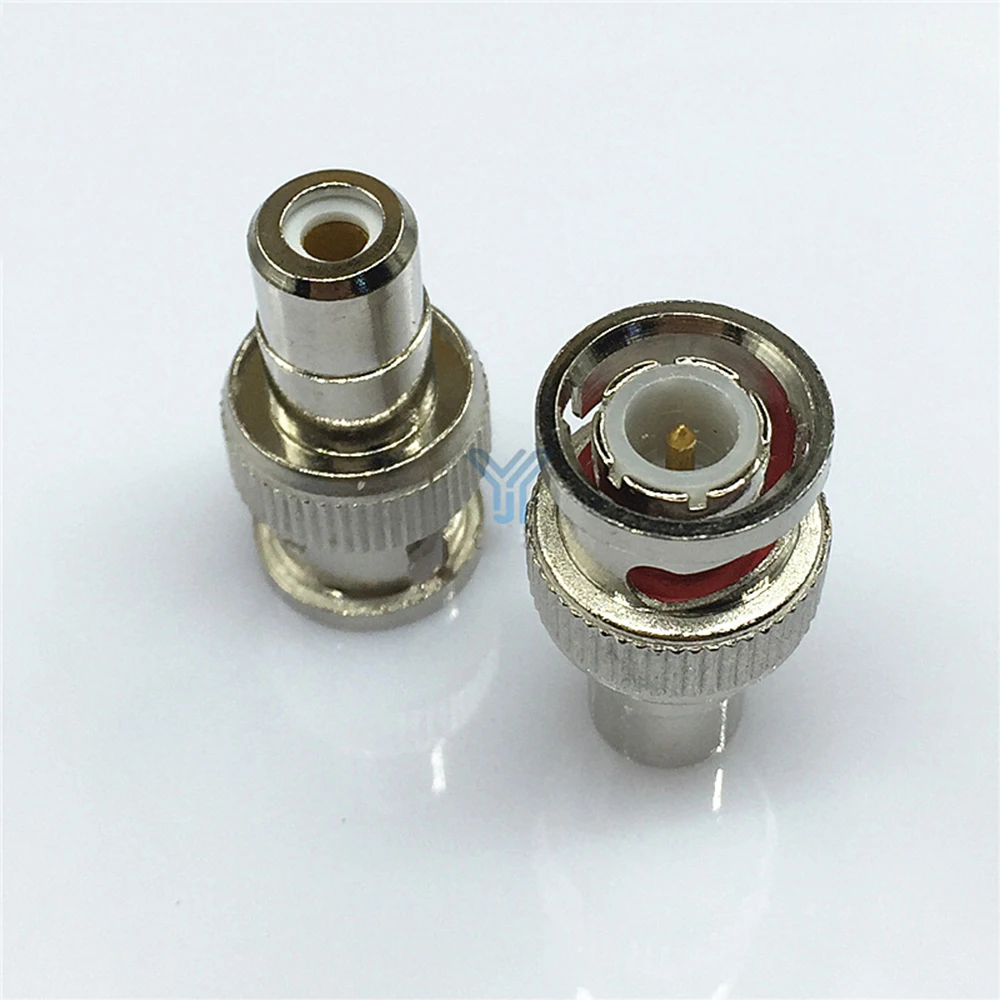 5PCS BNC Male Naar RCA FEMALE Coax Connector Adapter Voor CCTV Surveillance Video
