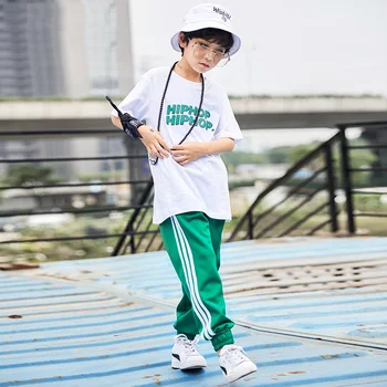 New Boys Street Dance Costume Set Children Hip Hop Clothing Summer Dress Tide Kid Show Clothes DQL125
New Boys Street Dance Costume Set Children Hip Hop Clothing Summer Dress Tide Kid Show Clothes DQL125