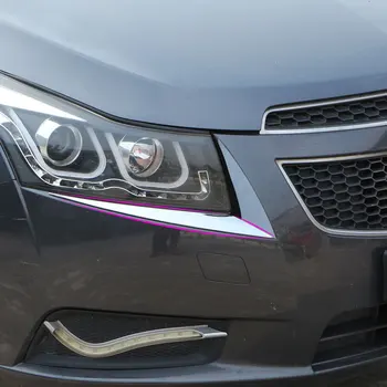 Car Accessories Headlight Eyebrow Sticker for Chevrolet Cruze Sedan Hatchback 2009 - 2015 ABS Chrome Stickers
Car Accessories Headlight Eyebrow Sticker for Chevrolet Cruze Sedan Hatchback 2009 - 2015 ABS Chrome Stickers