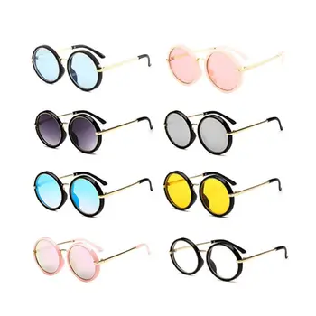 Vintage Kids Photography Props Gentleman Studio Sunglasses Girls Goggle Candy Color New Round Sunglasses for Boys Girls Child
Vintage Kids Photography Props Gentleman Studio Sunglasses Girls Goggle Candy Color New Round Sunglasses for Boys Girls Child