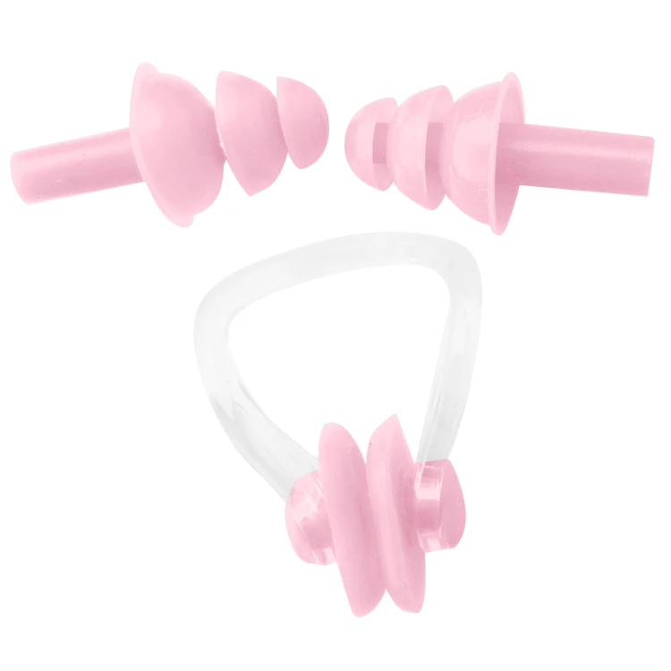 Hot Sale 6 Colors Silicone Swimming Nose Clip With Ear Plugs Set Noise Reduction Sound Insulation Ear Protection Earplugs
Hot Sale 6 Colors Silicone Swimming Nose Clip With Ear Plugs Set Noise Reduction Sound Insulation Ear Protection Earplugs