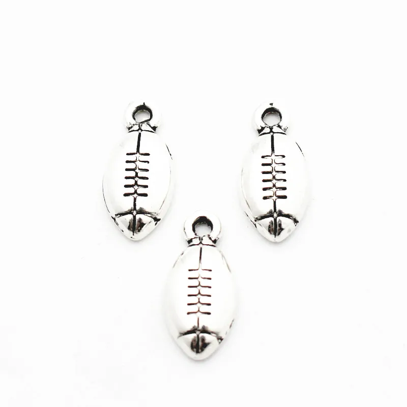 New Style 12pcs/lot Silver Football Alloy Dangle Charms Lobster Clasp Hanging Charm Fit Bracelet&Bangle Pendant
New Style 12pcs/lot Silver Football Alloy Dangle Charms Lobster Clasp Hanging Charm Fit Bracelet&Bangle Pendant