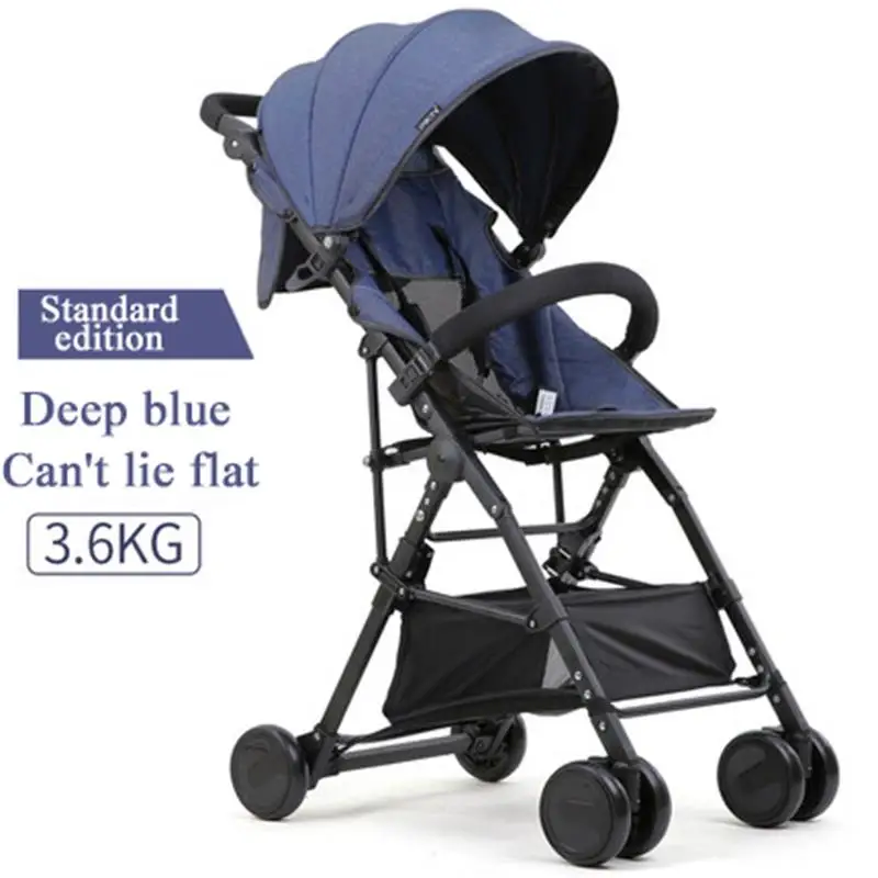 5 free gifts! Can be directly boarded 3.6 kg fold stroller can sit and lay cotton and lie material high landscape stroller
5 free gifts! Can be directly boarded 3.6 kg fold stroller can sit and lay cotton and lie material high landscape stroller