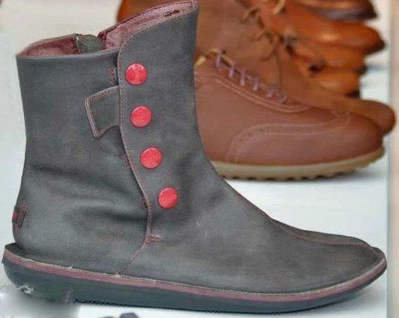 Sapato Feminino Vintage Woman Ankle Boots Shoes Boutique Chunky Low Heels Lace Girls Booties Rivets Punk Chaussures Femme AB1166
Sapato Feminino Vintage Woman Ankle Boots Shoes Boutique Chunky Low Heels Lace Girls Booties Rivets Punk Chaussures Femme AB1166