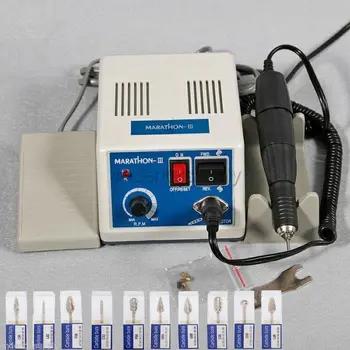 Dental Lab MARATHON Micromotor N3 & 35K Handpiece & 10 Tungsten Carbide Burs YA1
Dental Lab MARATHON Micromotor N3 & 35K Handpiece & 10 Tungsten Carbide Burs YA1