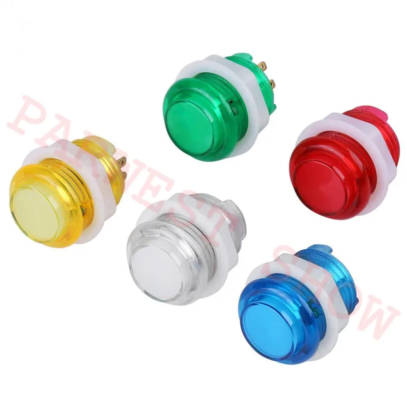 10PCS/LOT 24mm Arcade Push Button Led Illuminated 5V Push Button Round LED Button Built-in Switch For Jamma Arcade Joystick Kits
10PCS/LOT 24mm Arcade Push Button Led Illuminated 5V Push Button Round LED Button Built-in Switch For Jamma Arcade Joystick Kits