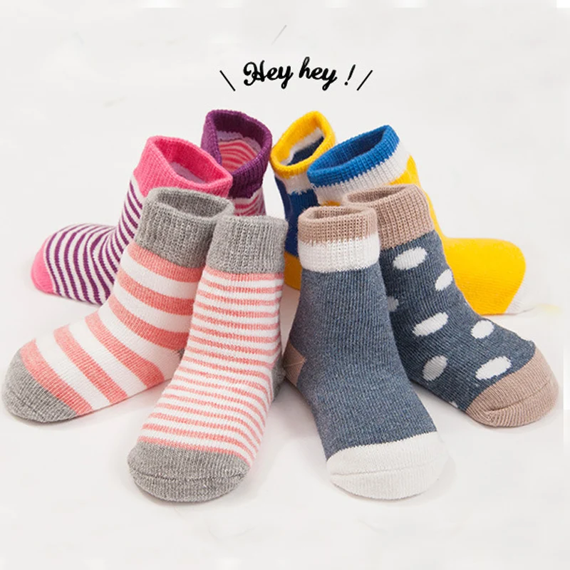 4 Pairs/Lot Winter Warm Baby child Socks Cute Soft Newborn Baby Boys Girls Socks Stripes Dots Autumn Infant Soft Baby Shoe Socks
4 Pairs/Lot Winter Warm Baby child Socks Cute Soft Newborn Baby Boys Girls Socks Stripes Dots Autumn Infant Soft Baby Shoe Socks