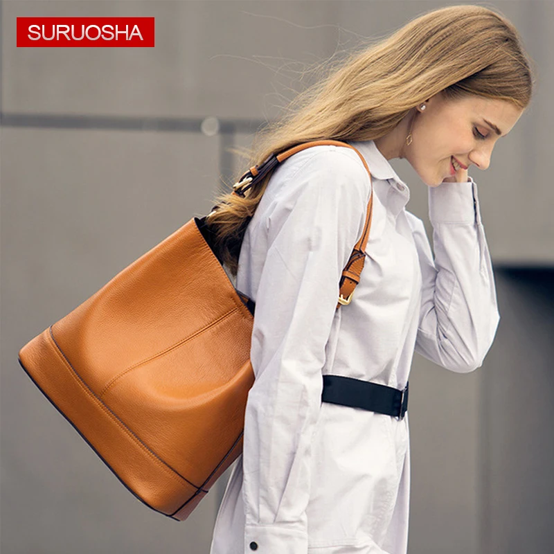 Luxury Brand Real Leather Handbags Ladies Genuine Leather Messenger Bags Female Designer Hobo Bucket Bags For Women 2018
Luxury Brand Real Leather Handbags Ladies Genuine Leather Messenger Bags Female Designer Hobo Bucket Bags For Women 2018