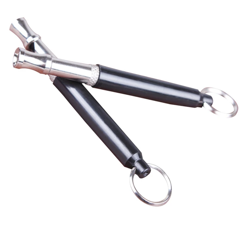 2 pcs 0.9*8.0cm Ultrasonic Dog Whistle Supersonic Pet Animal Dog Training Whistle Two-tone dog Flute Keychain Training supplies
2 pcs 0.9*8.0cm Ultrasonic Dog Whistle Supersonic Pet Animal Dog Training Whistle Two-tone dog Flute Keychain Training supplies