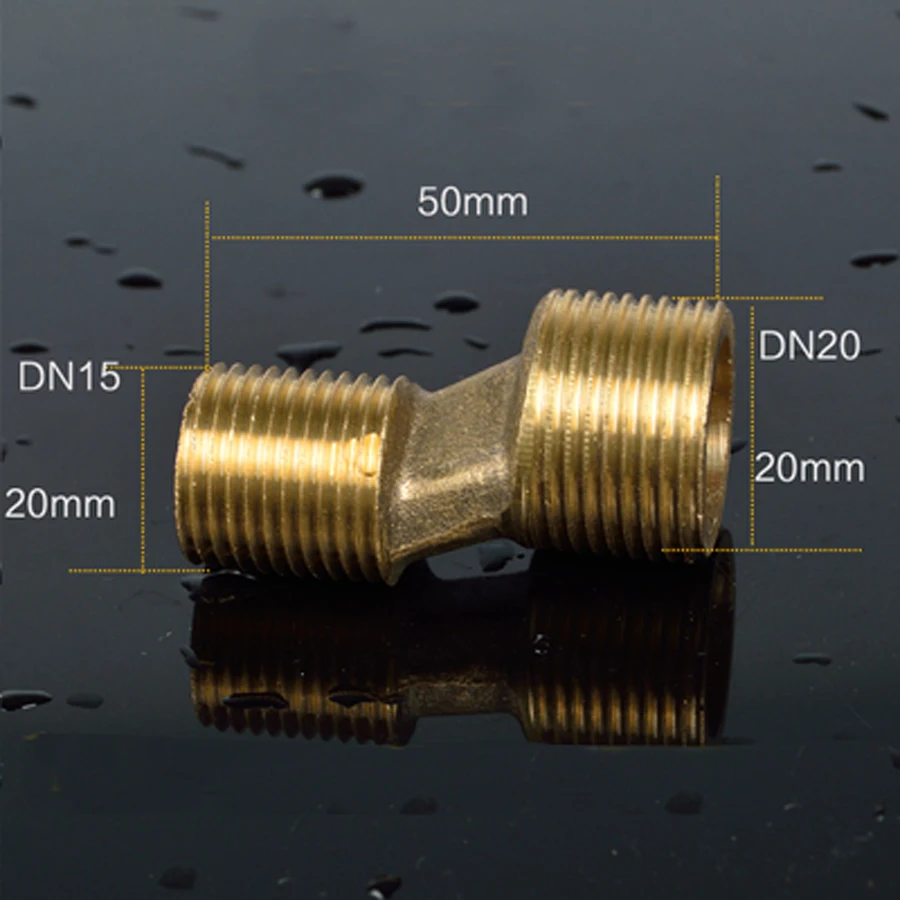 G 3/4" to 1/2" BSPP Male Eccentric Brass Reducer Extended Corner Length 50mm For Faucet accessories shower
G 3/4" to 1/2" BSPP Male Eccentric Brass Reducer Extended Corner Length 50mm For Faucet accessories shower
