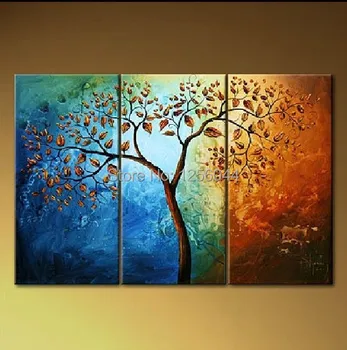 3 pieces canvas art picture decor High-quality modern wall art beauty knife tree Oil Painting with wood framed FL007
3 pieces canvas art picture decor High-quality modern wall art beauty knife tree Oil Painting with wood framed FL007