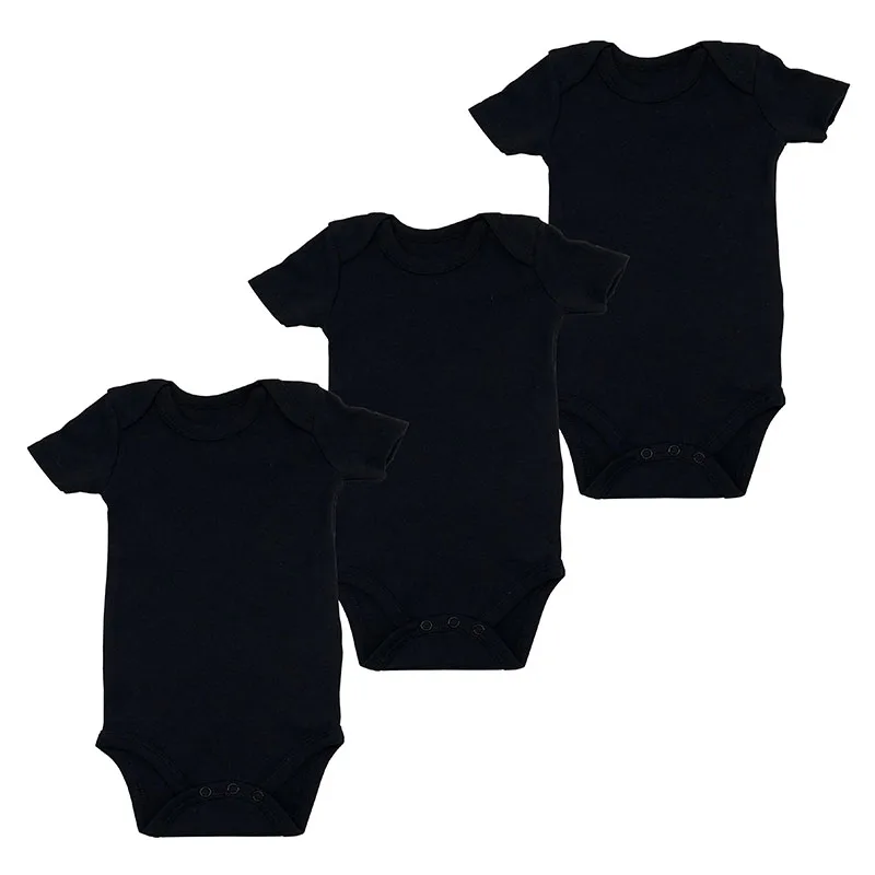 3 pcs/lot summer black Newborn Bodysuit For Baby boys Girls Clothes Cotton Short Sleeve 3-24M O-Neck White Infant Jumpsuit
3 pcs/lot summer black Newborn Bodysuit For Baby boys Girls Clothes Cotton Short Sleeve 3-24M O-Neck White Infant Jumpsuit