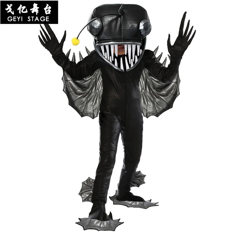New Fancy kid boy anglerfish Costume Fish Animated Halloween Christmas Cosplay Costume for adult men Onepiece Outfit Jumpsuit
New Fancy kid boy anglerfish Costume Fish Animated Halloween Christmas Cosplay Costume for adult men Onepiece Outfit Jumpsuit