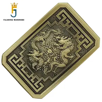 FAJARINA New Unique Design Solid Brass Buckle Only for 3.6-3.9cm Width Cowboy Double Dragon Belt Buckles Men Freeshipping BCK037
FAJARINA New Unique Design Solid Brass Buckle Only for 3.6-3.9cm Width Cowboy Double Dragon Belt Buckles Men Freeshipping BCK037