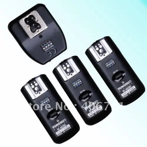 Free shipping-YONGNUO RF-602 2.4GHz Wireless Remote Flash Trigger for Canon with 3 Receivers
Free shipping-YONGNUO RF-602 2.4GHz Wireless Remote Flash Trigger for Canon with 3 Receivers