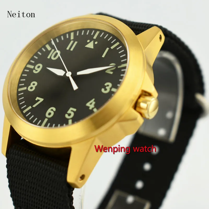 Corgeut 45mm Luminous Black Sterile dial gold case automatic Mens Wrist Watch W2538
Corgeut 45mm Luminous Black Sterile dial gold case automatic Mens Wrist Watch W2538