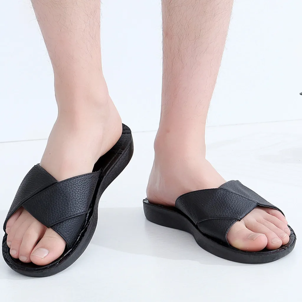 YOUYEDIAN 2019 Men Slippers Casual Shoes Cross Strap Summer Slippers Men Beach Shoes Outdoor Flip Flops Men Flat Sandals
YOUYEDIAN 2019 Men Slippers Casual Shoes Cross Strap Summer Slippers Men Beach Shoes Outdoor Flip Flops Men Flat Sandals