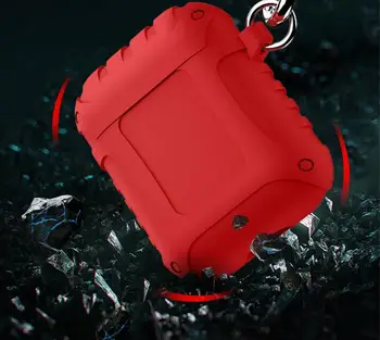 Rugged Armor Earphone Case for Apple AirPods Cover Skin Soft Silicon TPU Full Protective Shockproof Hook Holder Case for Airpods
Rugged Armor Earphone Case for Apple AirPods Cover Skin Soft Silicon TPU Full Protective Shockproof Hook Holder Case for Airpods