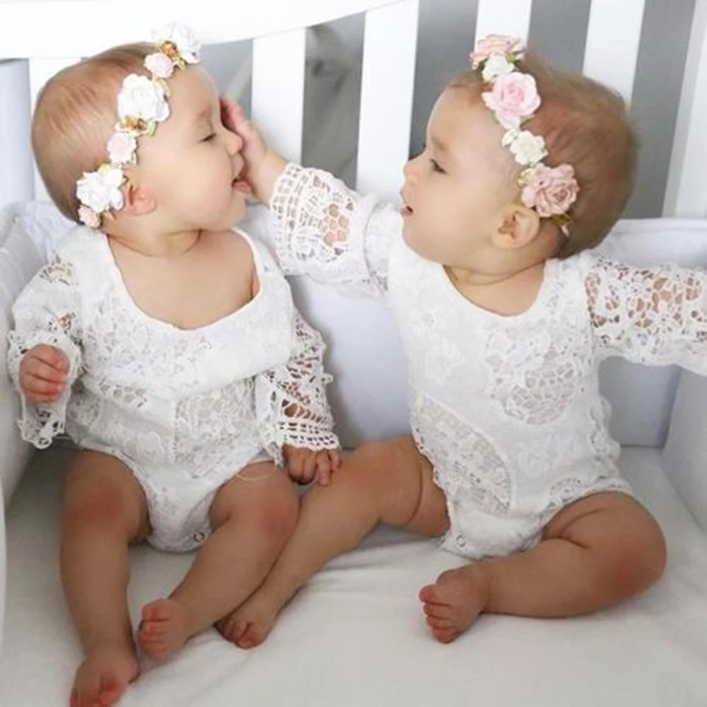 Summer Infant Baby Girl Floral Romper Lace Robes Bat Sleeves Kids Jumpsuit Children Clothes
Summer Infant Baby Girl Floral Romper Lace Robes Bat Sleeves Kids Jumpsuit Children Clothes