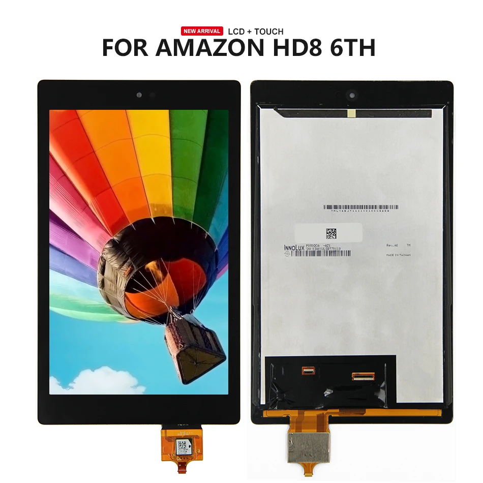 ЖК дисплей для Amazon Kindle Fire HD8 HD 8 6 го поколения PR53DC кодирующий преобразователь