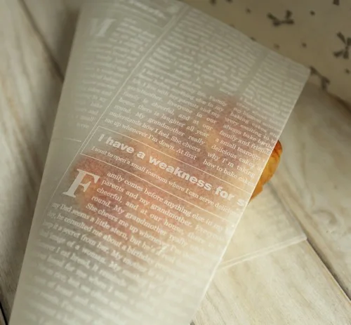 22*25cm 50pcs white words Wrapping Paper as Soap Making Christmasgift Packaging Butter Baking use
22*25cm 50pcs white words Wrapping Paper as Soap Making Christmasgift Packaging Butter Baking use