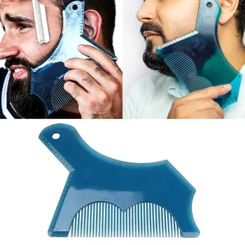 New Beard Shaping Styling Tool Men's Beard Comb Plastic Template Guide Combs for Hair Trim Beards
New Beard Shaping Styling Tool Men's Beard Comb Plastic Template Guide Combs for Hair Trim Beards