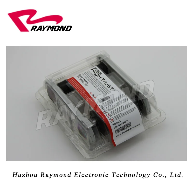 Evolis Primacy color ribbon Zenius card printer ribbon R5F008S11 update to R5F008S14 YMCKO color ribbon
Evolis Primacy color ribbon Zenius card printer ribbon R5F008S11 update to R5F008S14 YMCKO color ribbon