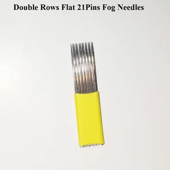 100PCS Double Rows Neeldes Flat 21 Pins Fog Tattoo Needles Blade Permanent Makeup Double Tattoo Needles Free Shipping
100PCS Double Rows Neeldes Flat 21 Pins Fog Tattoo Needles Blade Permanent Makeup Double Tattoo Needles Free Shipping
