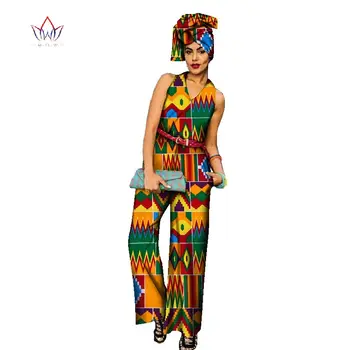 2017 BRW African Rompers Womens Jumpsuit Straight Long Pants With High Waist Bodysuit Clothes Plus African Clothing WY2064
2017 BRW African Rompers Womens Jumpsuit Straight Long Pants With High Waist Bodysuit Clothes Plus African Clothing WY2064