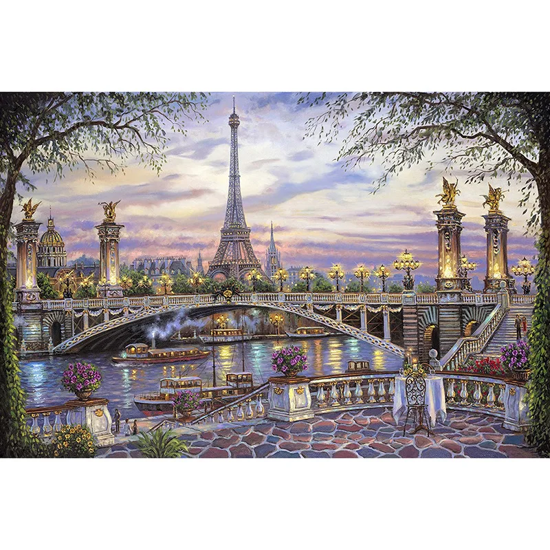 5D Diamond Embroidery London City Landscape Diamond Painting Bridge and Boat Cross Stitch The Paintings of Rhinestone Scenery
5D Diamond Embroidery London City Landscape Diamond Painting Bridge and Boat Cross Stitch The Paintings of Rhinestone Scenery