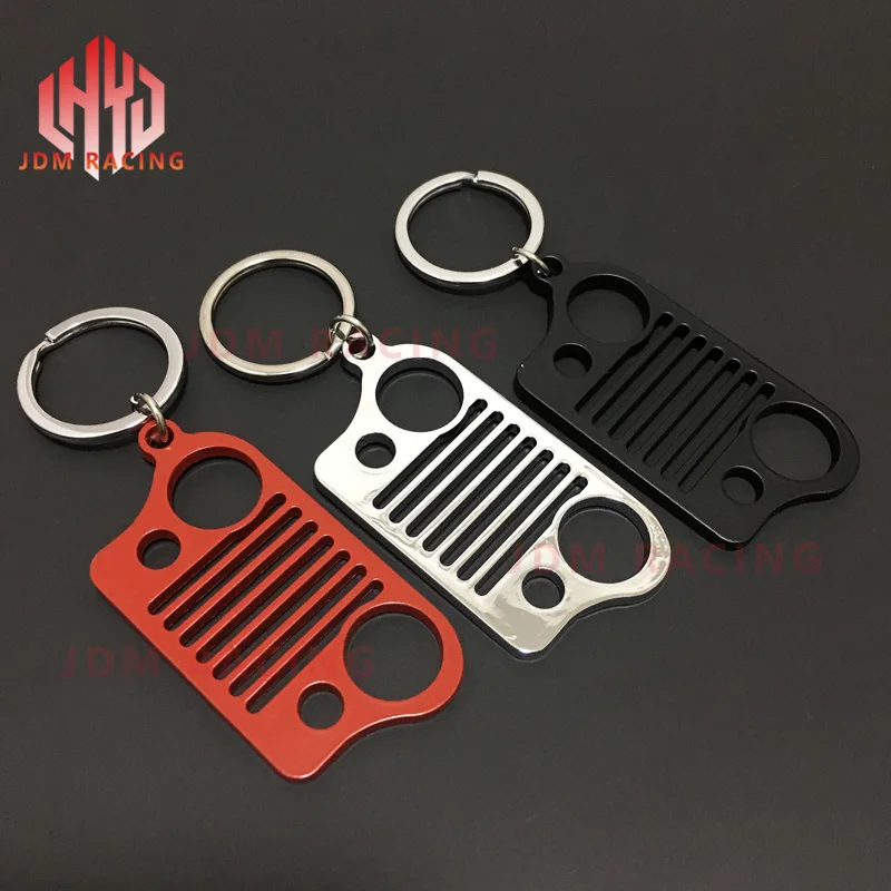 Hot Dropping Shipping Car Key Chain Keychain Key Ring Stainless Steel Grill Key Chain KeyChain For Jeep Grill Key Ring CJ JK TJ
Hot Dropping Shipping Car Key Chain Keychain Key Ring Stainless Steel Grill Key Chain KeyChain For Jeep Grill Key Ring CJ JK TJ