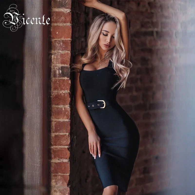 Vicente All Free Shipping 2019 Hot Trendy Sexy Spagehtti Strap Sashes Design Knee Length Celebrity Party Bandage Dress
Vicente All Free Shipping 2019 Hot Trendy Sexy Spagehtti Strap Sashes Design Knee Length Celebrity Party Bandage Dress